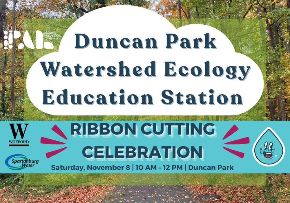 Duncan Park Watershed Ecology Education Station Ribbon Cutting Celebration 