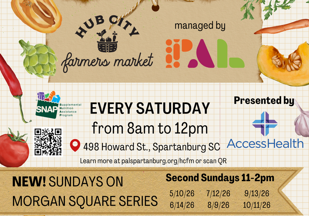 Hub City Farmers' Market: Sundays on Morgan Square