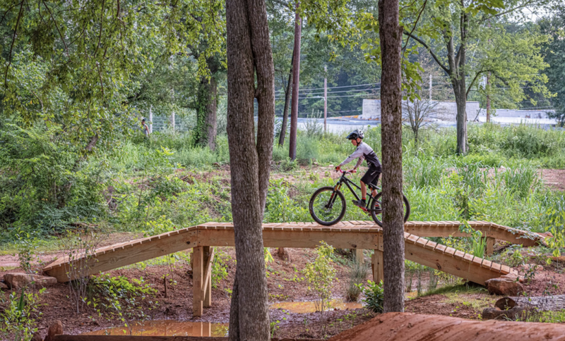 Rideable Bioswale